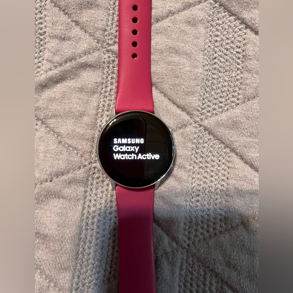 Samsung Galaxy watch active.